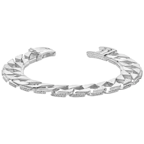 Silver Mens' Cast Bracelet 39.5g